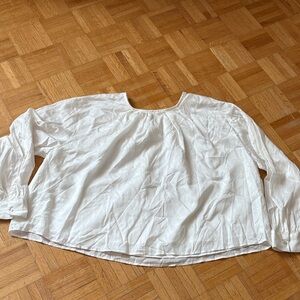 JcSophie Elegant White Women's Top